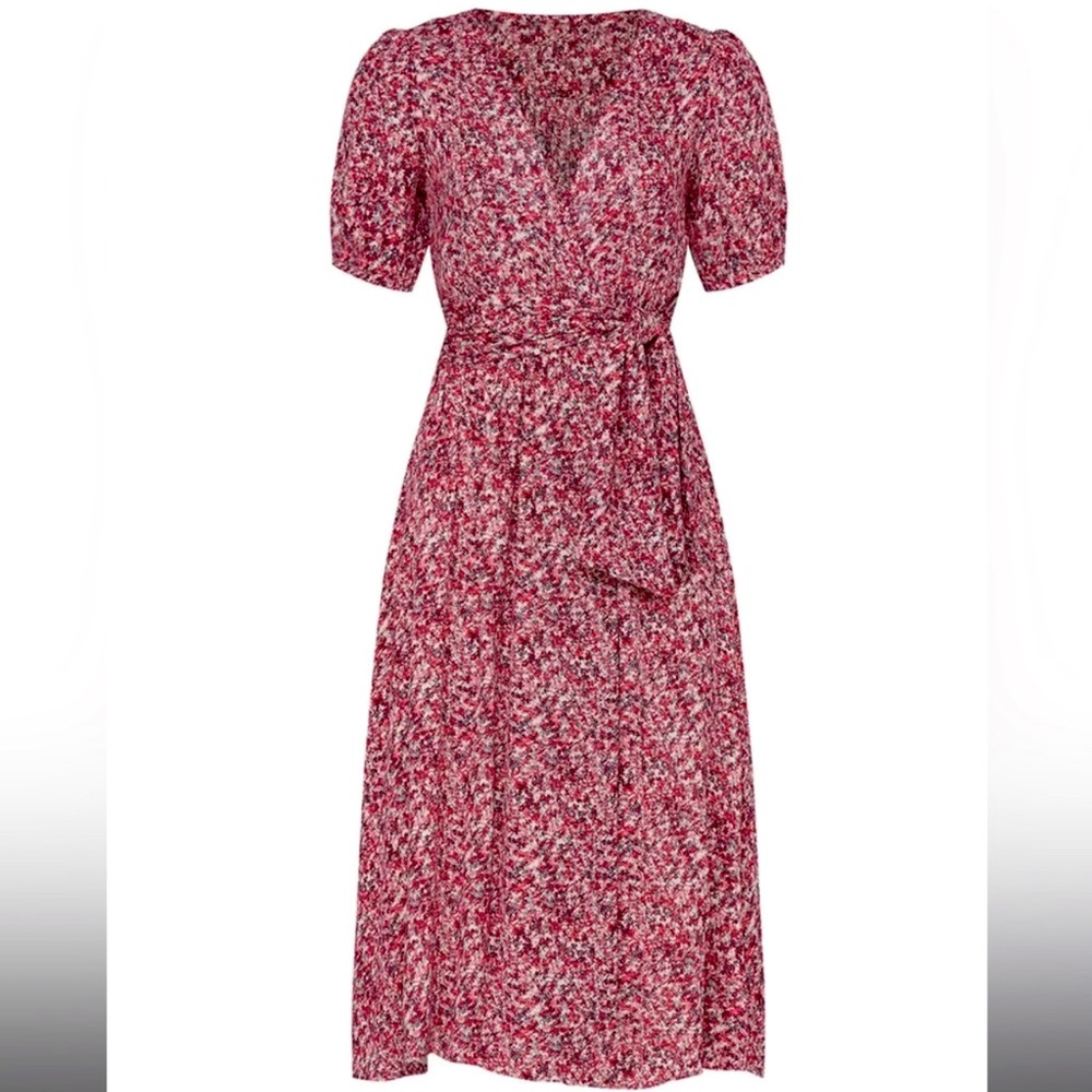 NWT Ba&sh microfloral Noemi dress, L